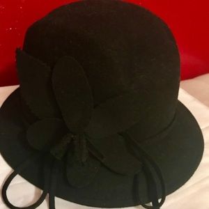 Wool fedora hat
